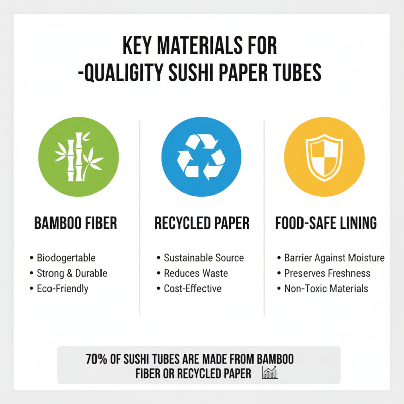 2026 How to Source the Best Sushi Paper Tube for Your Business?