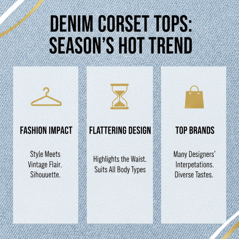 Top 10 Denim Corset Tops You Need This Season?