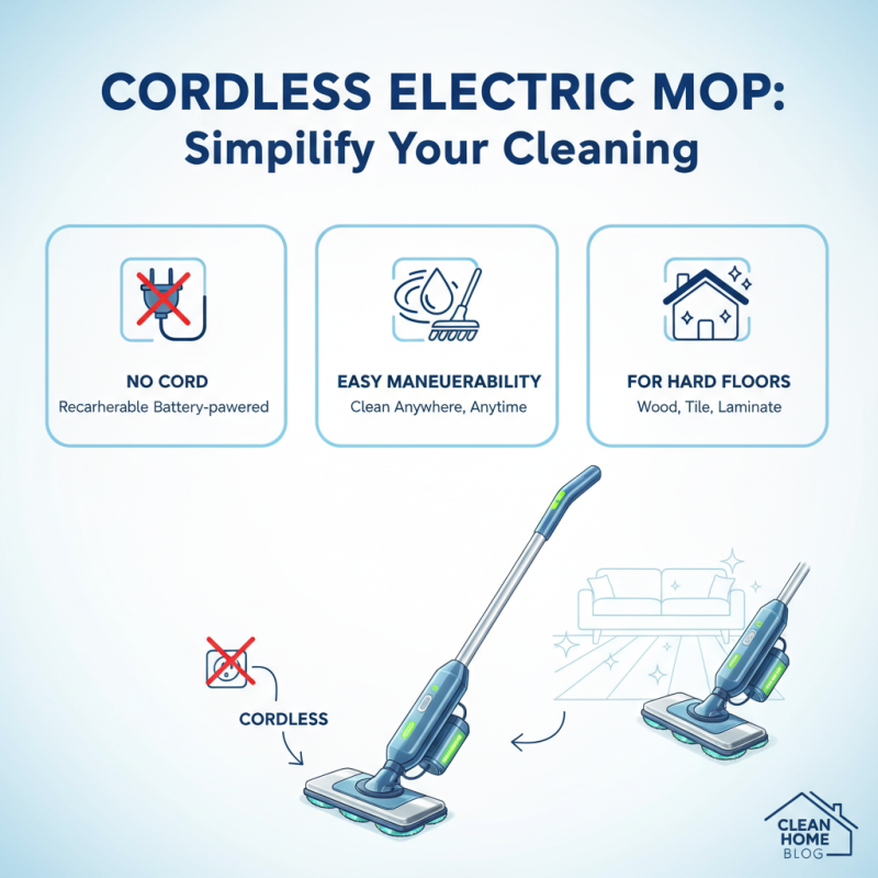 What is a Cordless Electric Mop and How to Choose One?