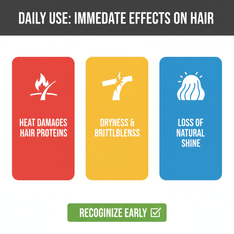 Why Using Hair Straighteners Daily is Not Recommended for Your Hair Health?