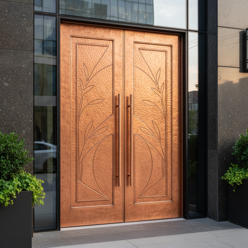 Why Choose Entrance Copper Doors for Your Business Needs?