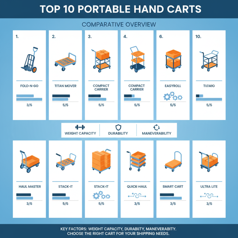 Top 10 Portable Hand Carts for Efficient Global Shipping?