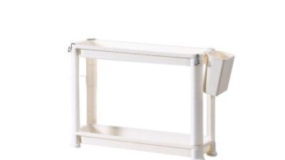 Narrow Space Storage Cart - Slim Plastic Rolling O01.jpg