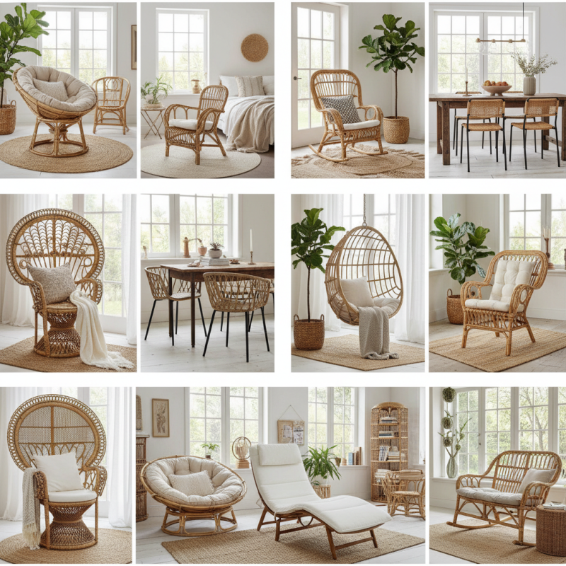 Top 10 Rattan Chair Designs for Stylish Home Decor Ideas?