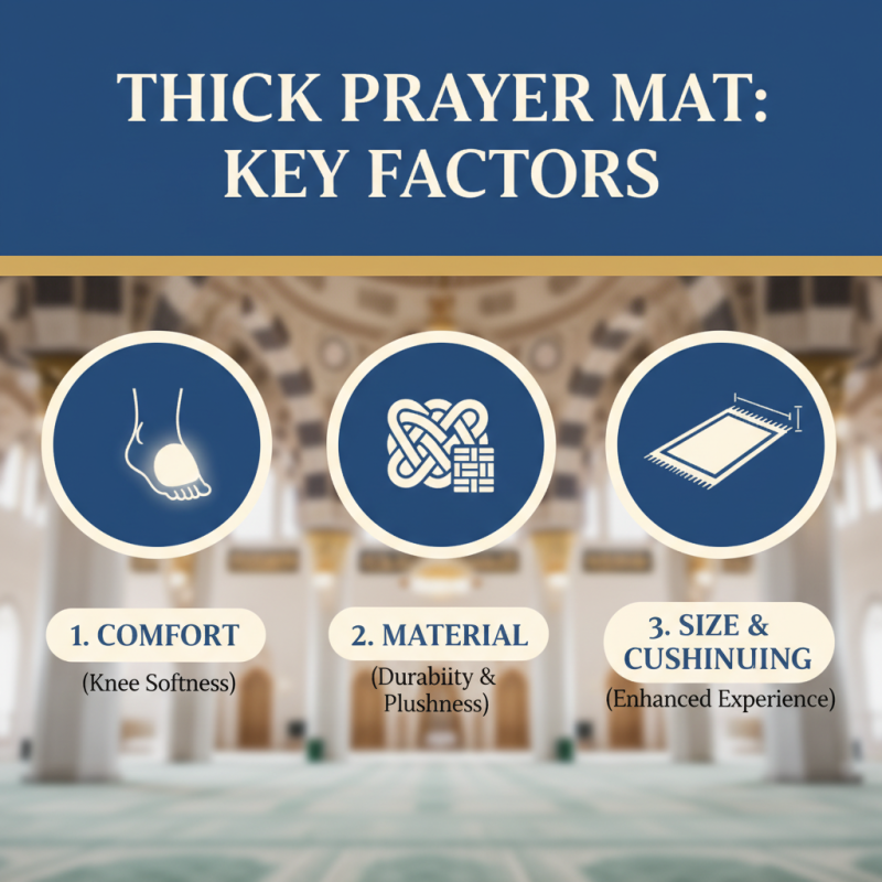 How to Choose the Best Thick Prayer Mat for Your Needs?