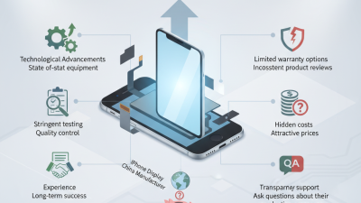 How to Choose an OEM High Quality iPhone LCD Screen Manufacturer?