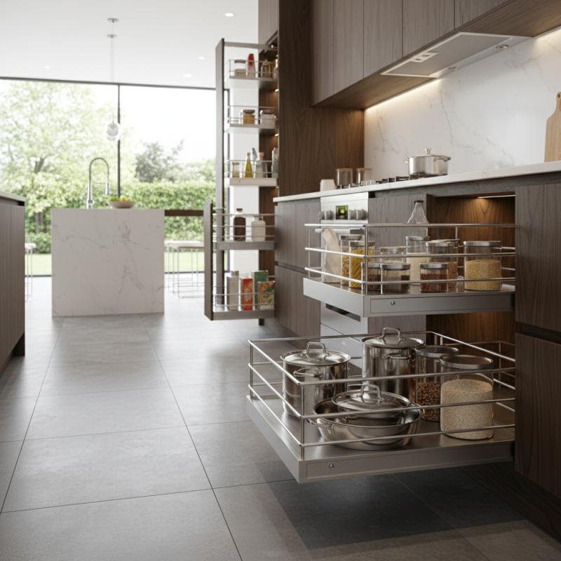 Why Choose High Quality Kitchen Flat Steel Pull Out Baskets?