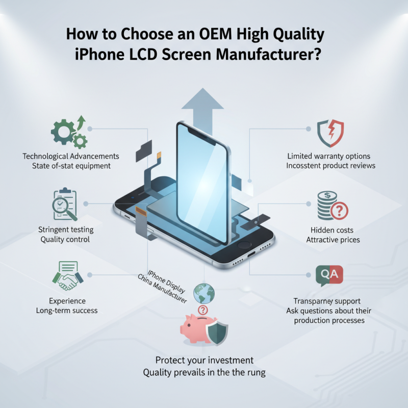 How to Choose an OEM High Quality iPhone LCD Screen Manufacturer?