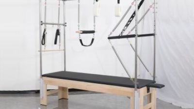 Professional Maple Pilates Cadillac Trapeze.JPG