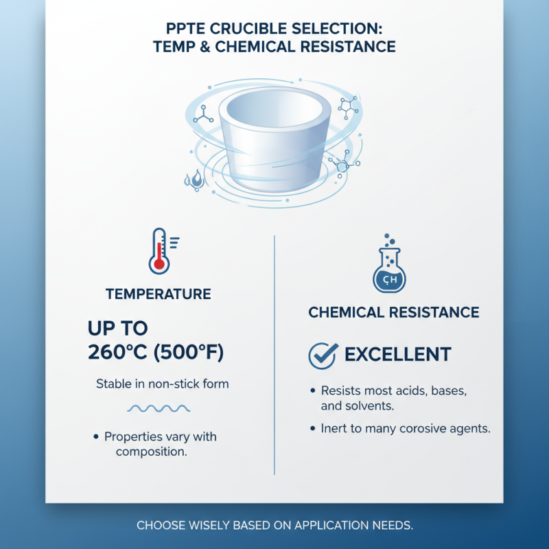 How to Choose the Right Ptfe Crucible for Your Needs?