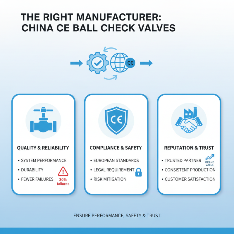 How to Choose the Right China CE Certification Ball Check Valve Manufacturers?