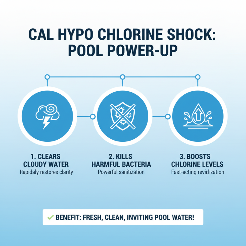 How to Use Cal Hypo Chlorine Shock for Effective Pool Care?