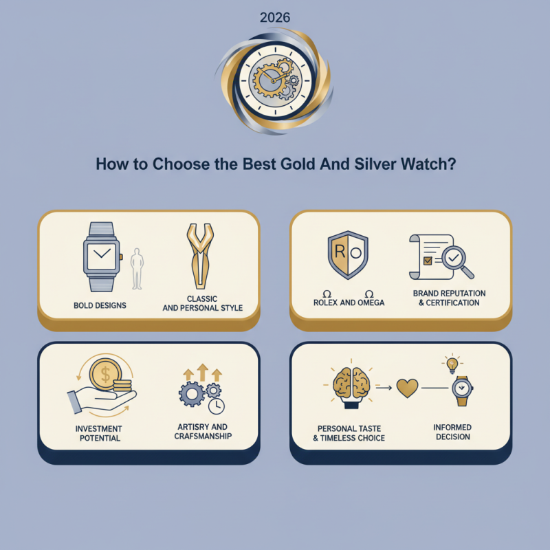2026 How to Choose the Best Gold And Silver Watch?