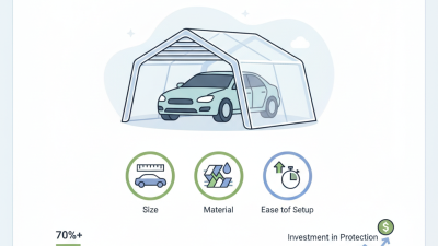How to Choose the Best Car Garage Tent for Your Needs?