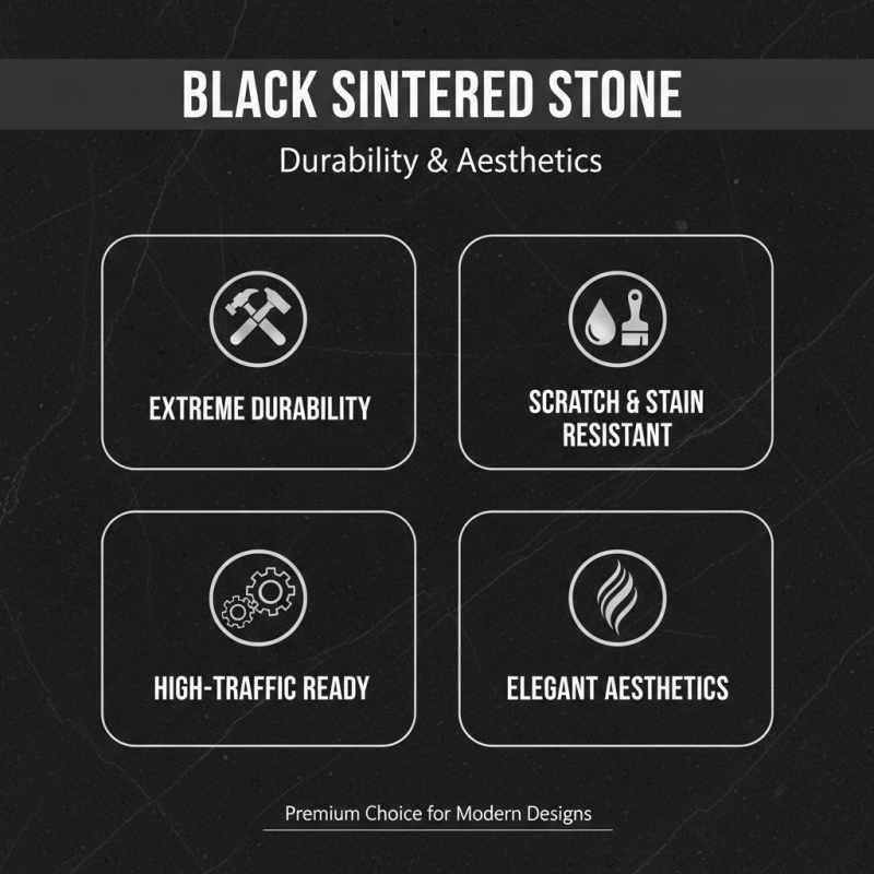Why Choose China Wholesale Black Sintered Stone for Your Next Project?