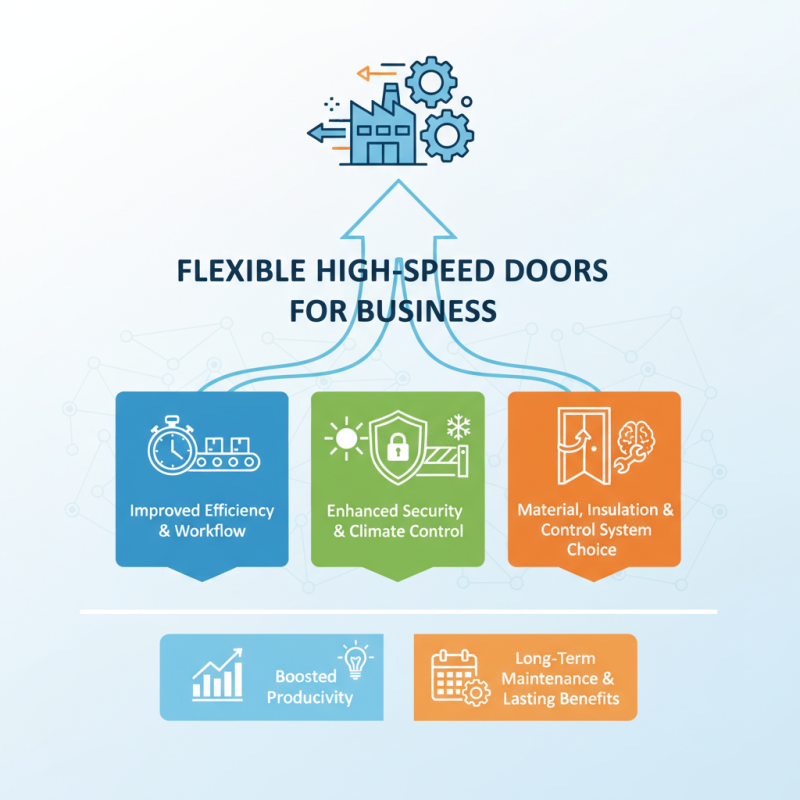 How to Choose a Flexible High Speed Door for Your Business?