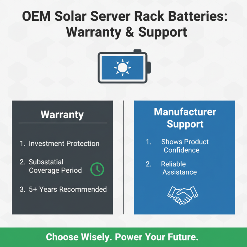 How to Choose OEM Wholesale Solar Server Rack Battery for Your Business?
