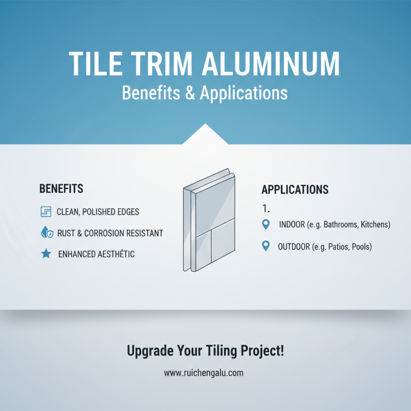 2026 Best Tile Trim Aluminum Options for Your Projects?