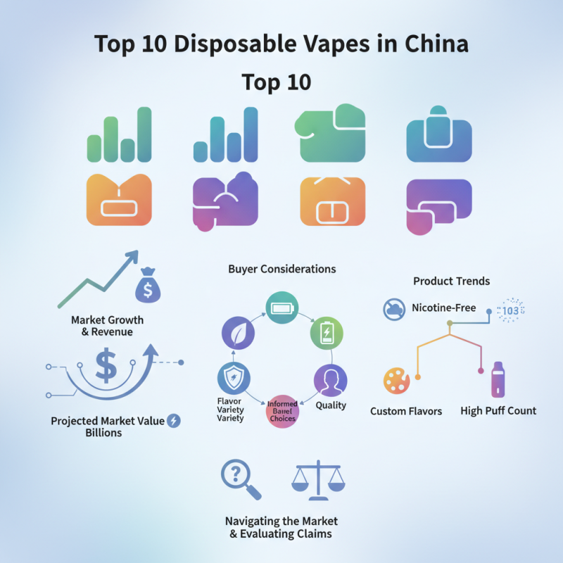 Top 10 Disposable Vapes in China What to Know for Buyers?