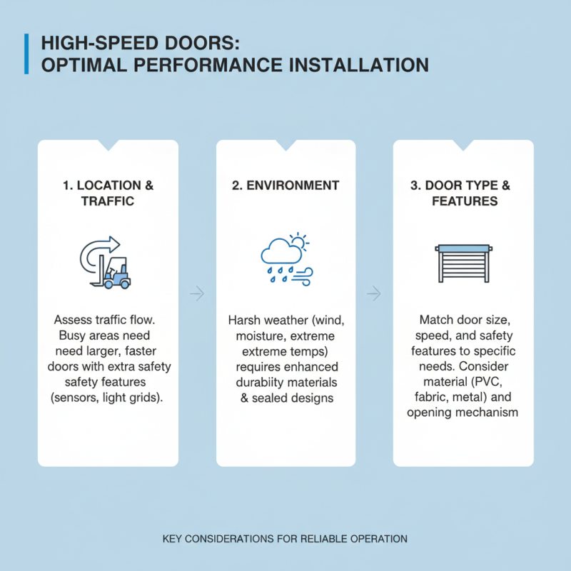 How to Choose a Flexible High Speed Door for Your Business?