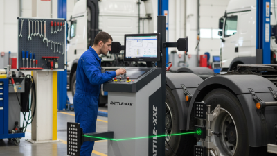 Top 5 Tips for Using the BATTLE-AXE BATTLEAXE Truck Wheel Alignment Machine?