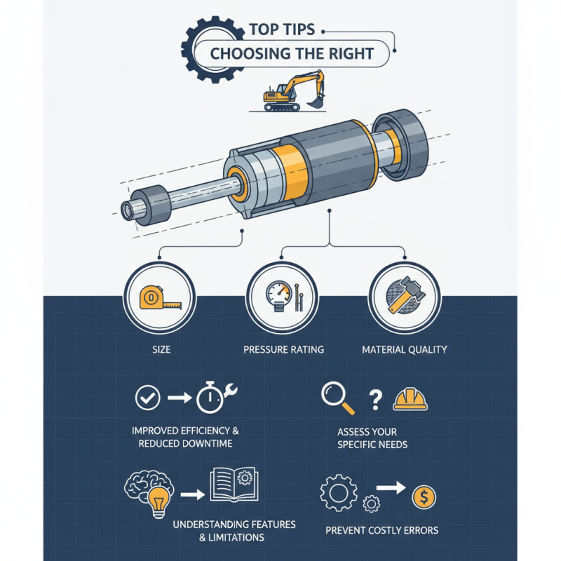 Top Tips for Choosing the Right Small Excavator Cylinder?
