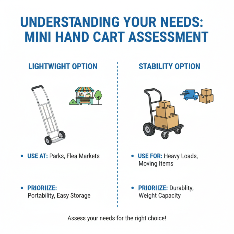 How to Choose the Best Folding Mini Hand Cart for Your Needs?
