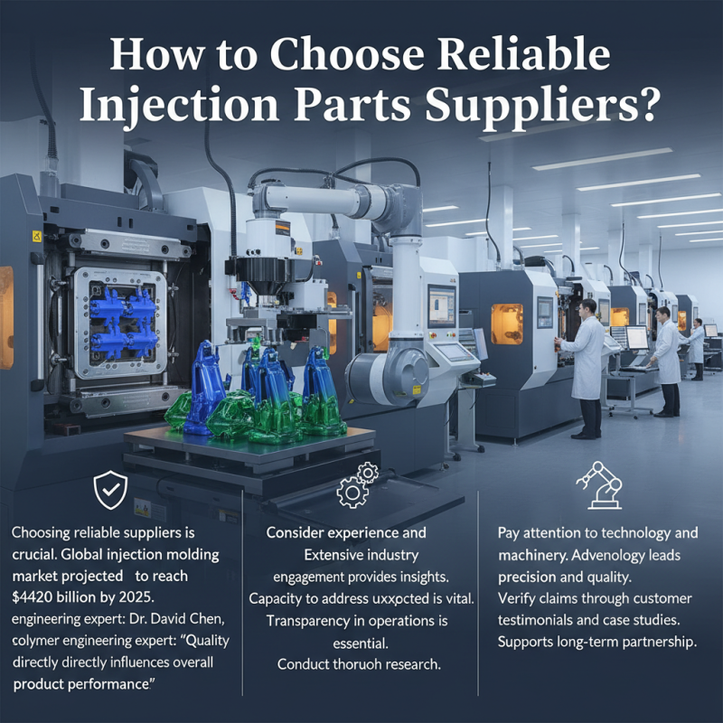 How to Choose Reliable Injection Plastic Parts Suppliers?