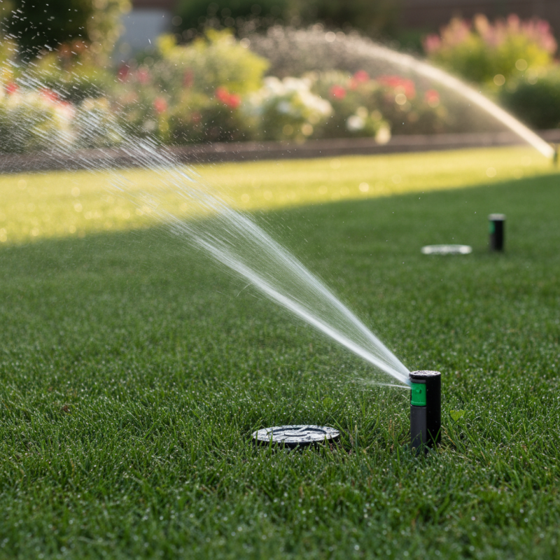 What are Pop Up Sprinkler Heads and How Do They Work?