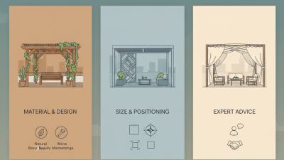 How to Choose the Best Rooftop Shading Pergola for Your Space?