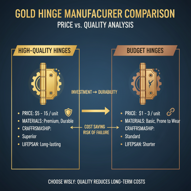 Top 5 Gold Hinge Manufacturers You Should Consider?