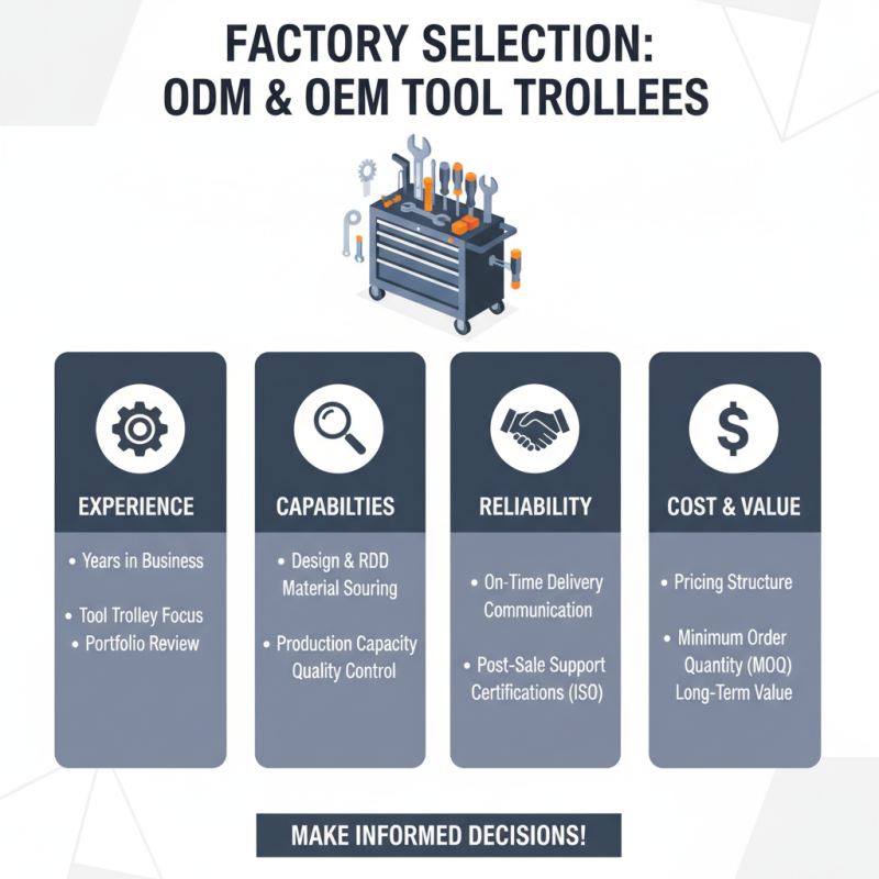 What is ODM OEM Drawer Tool Trolley and Why Choose Factories?