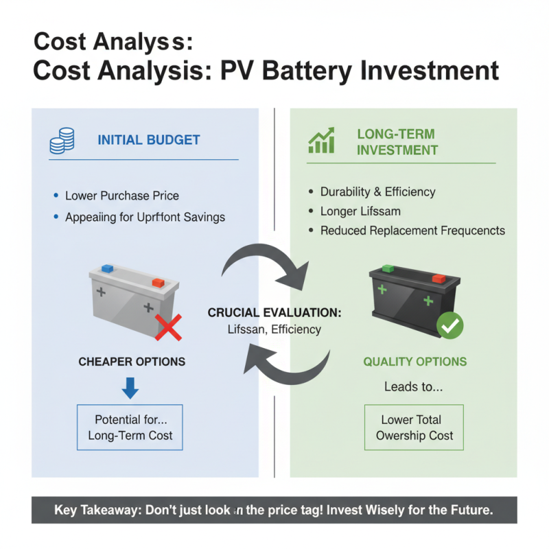How to Choose the Right Batteries for Photovoltaic Systems?