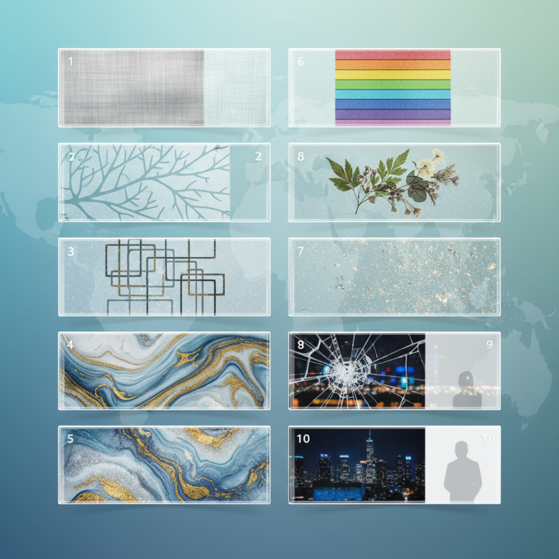 Top 10 Decorative Laminated Glass Types for Global Buyers?