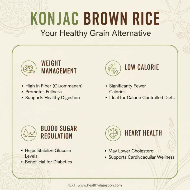 2026 Best Wholesale Custom Konjac Brown Rice Options for Health Enthusiasts?