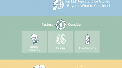 Top Led Fan Light for Global Buyers What to Consider?