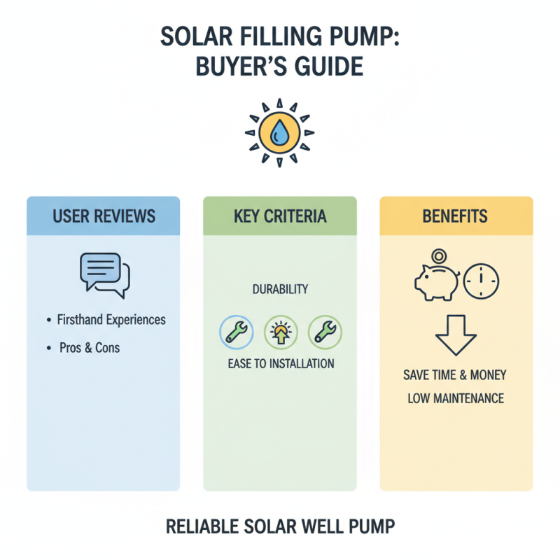 Top 5 Tips for Choosing the Best Solar Filling Pump?