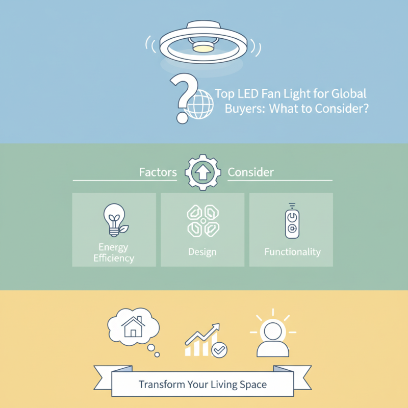 Top Led Fan Light for Global Buyers What to Consider?