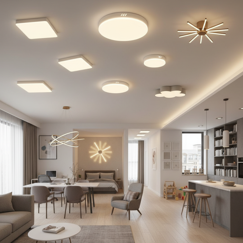 Top 10 Led Ceiling Light Fixtures for Your Home Needs?