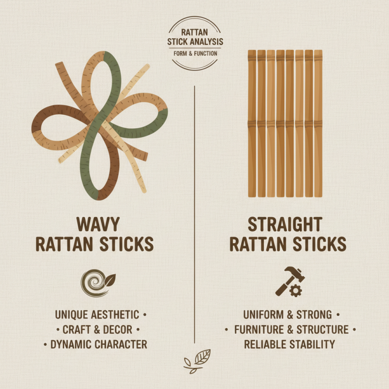 Top Quality Wavy Rattan Stick for Global Buyers?