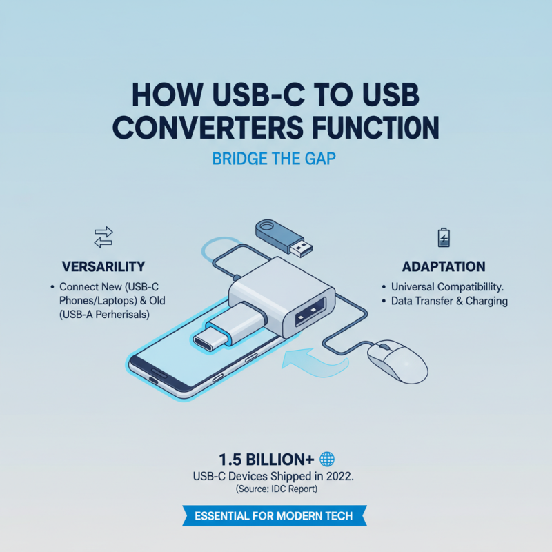 What is Usb C To Usb Converter and How Does It Work?