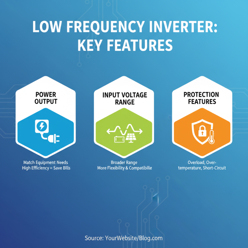 How to Choose the Best Low Frequency Inverter for Your Needs?