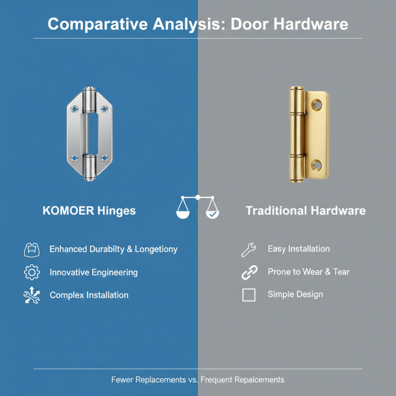 China KOMOER Door Hinge Revolutionizing Door Hardware in the Modern Era?