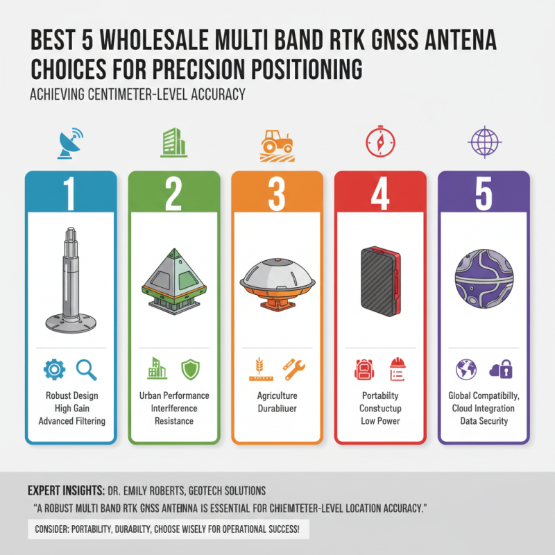 Best 5 Wholesale Multi Band RTK GNSS Antenna Choices for Precision定位?