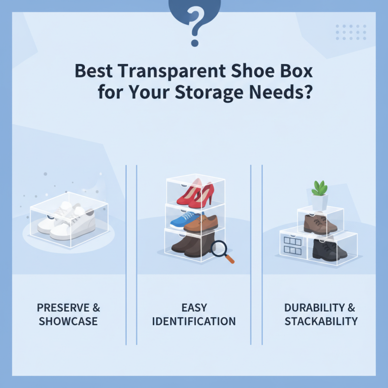 Best Transparent Shoe Box for Your Storage Needs?