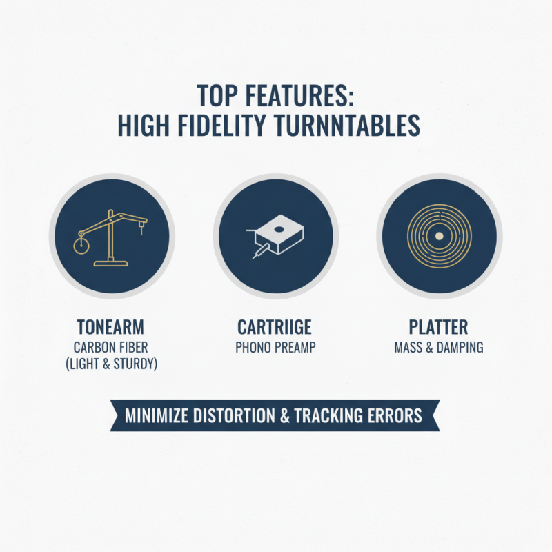 Top 5 High Fidelity Turntables for Audiophiles in 2026?