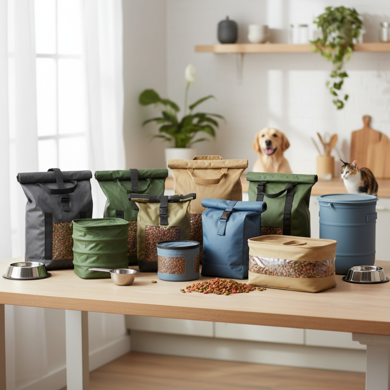 Top 10 Pet Food Container Bags for Easy Storage and Freshness?
