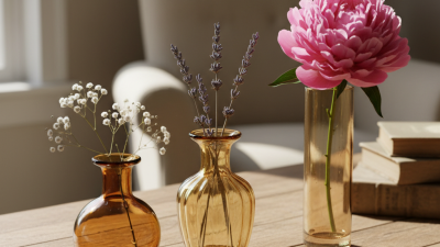 What are Amber Bud Vases and Why are They So Popular?