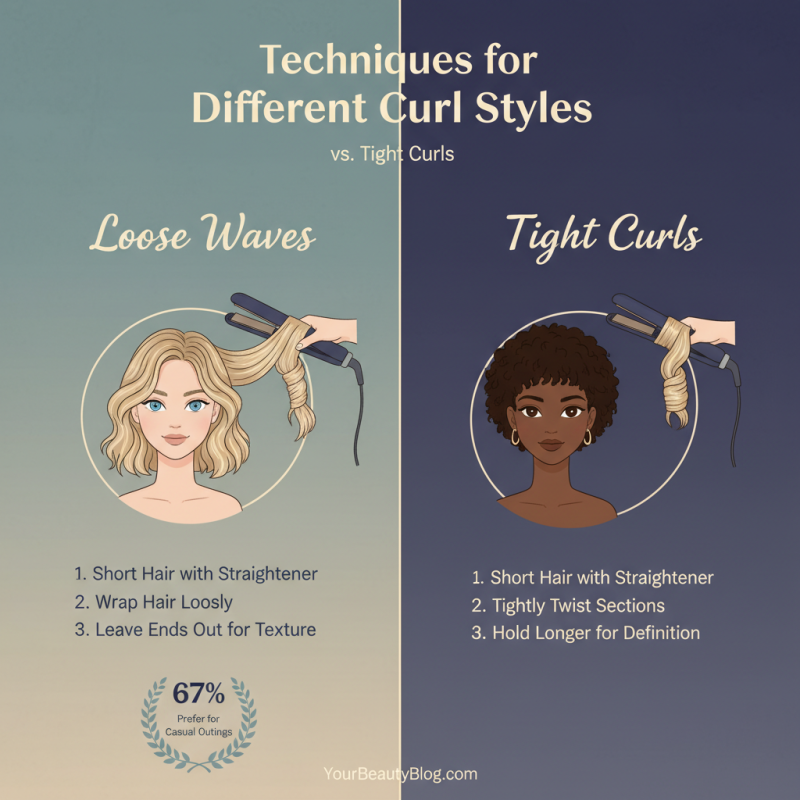 10 Best Tips on How To Curl Short Hair With A Hair Straightener?