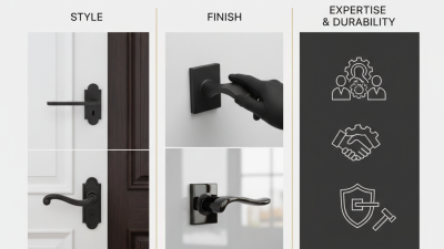 How to Choose the Perfect Black Door Handle for Your Home?